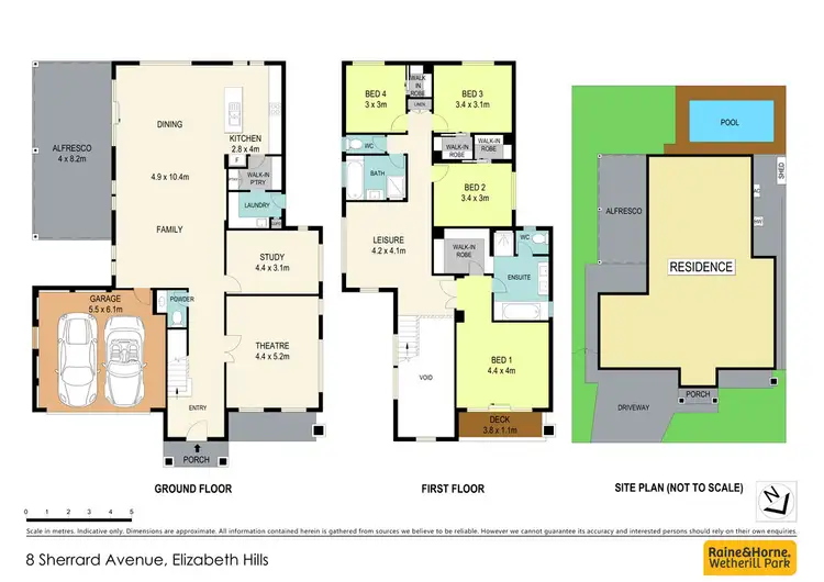 Floorplan of Homely house listing, 8 Sherrard Avenue, Elizabeth Hills NSW 2171