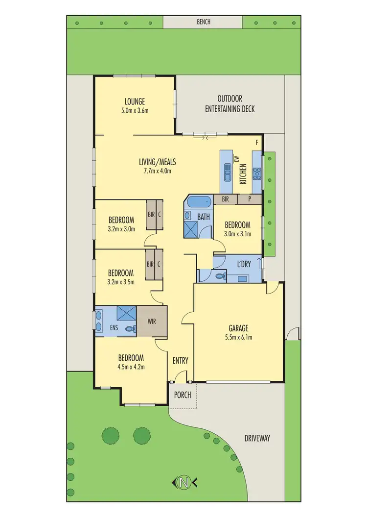 Floorplan of Homely house listing, 11 Dunlin Crescent, Williams Landing VIC 3027
