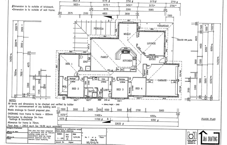 Floorplan of Homely house listing, 11 Spring Garden Court, Middle Ridge QLD 4350