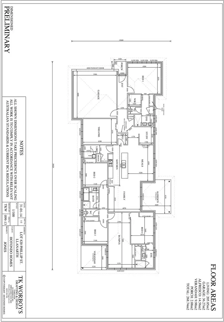 Floorplan of Homely house listing, 6 Phillip Street, Llanarth NSW 2795