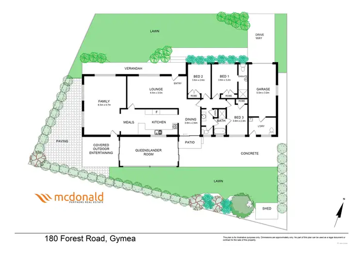 Floorplan of Homely house listing, 180 Forest Road, Gymea NSW 2227