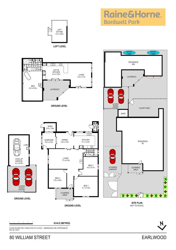 Floorplan of Homely house listing, 80 William Street, Earlwood NSW 2206