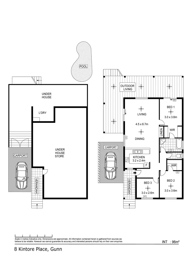 Floorplan of Homely house listing, 8 Kintore Place, Gunn NT 832