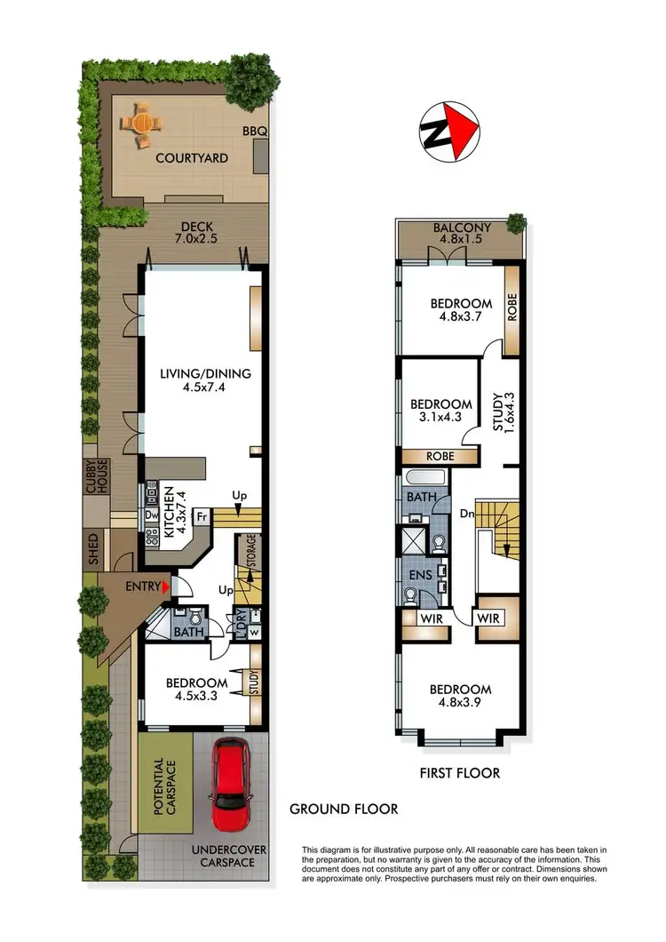 Floorplan of Homely house listing, 39 Wairoa Avenue, North Bondi NSW 2026