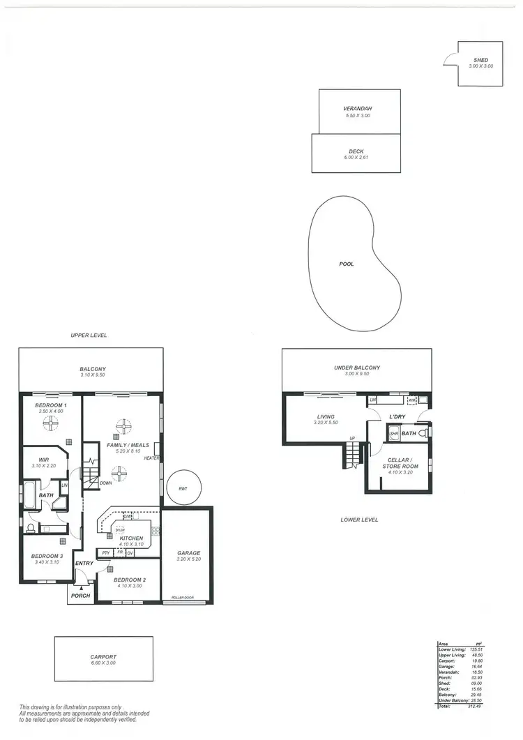 Floorplan of Homely house listing, 19 MARINE AVENUE, Hallett Cove SA 5158
