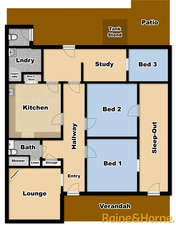 Floorplan of Homely house listing, 1 Samuels Street, Dubbo NSW 2830