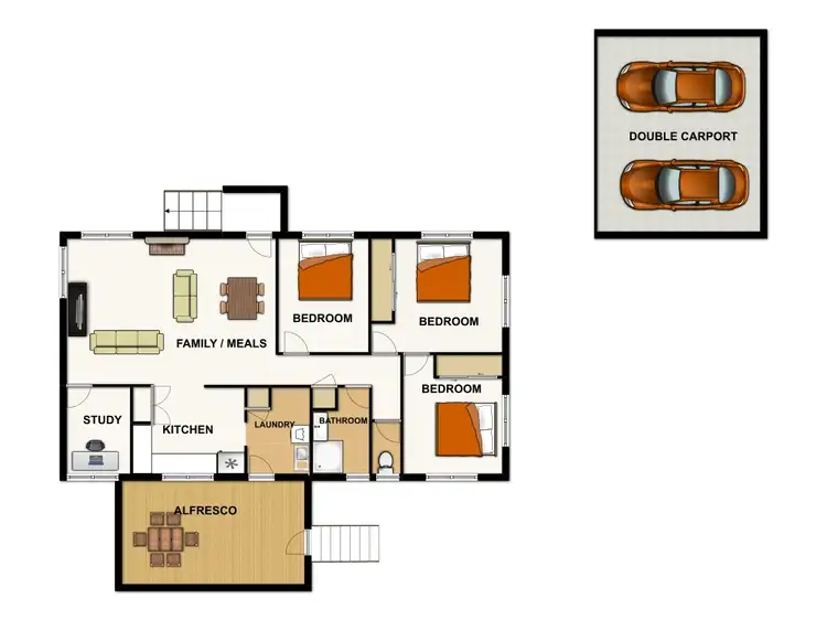 Floorplan of Homely house listing, 31 Thornlaw St, Durack QLD 4077