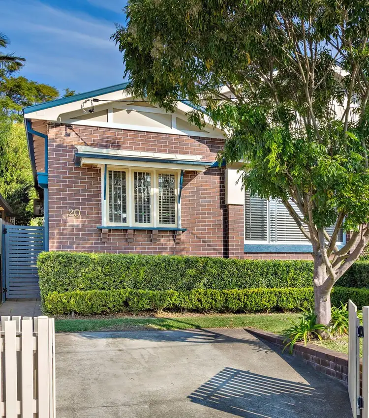 Floorplan of Homely semi-detached listing, 20 Palace Street, Ashfield NSW 2131