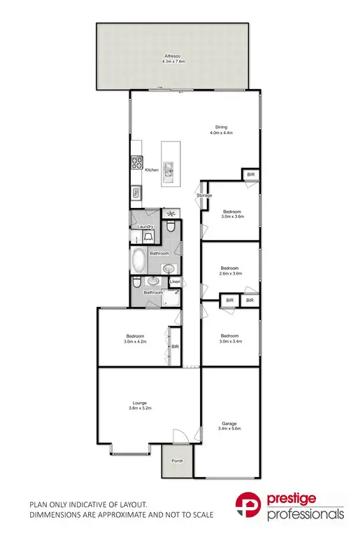 Floorplan of Homely house listing, 20 Kinchega Court, Wattle Grove NSW 2173