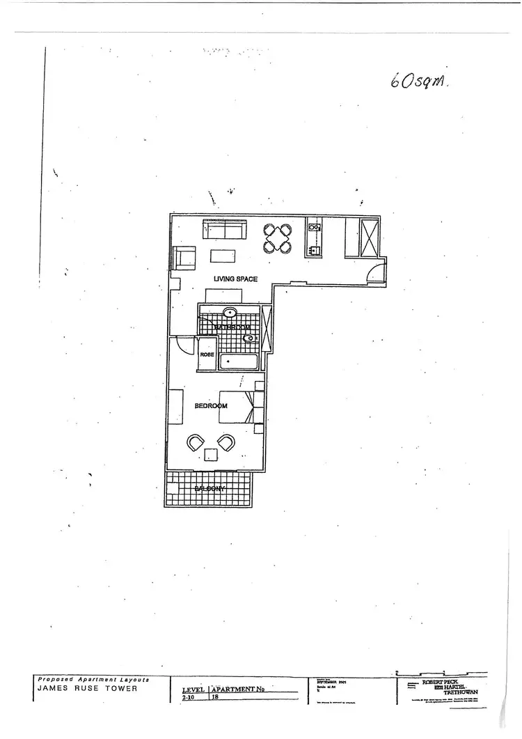 Floorplan of Homely unit listing, 618/110 James Ruse Drive, Harris Park NSW 2142
