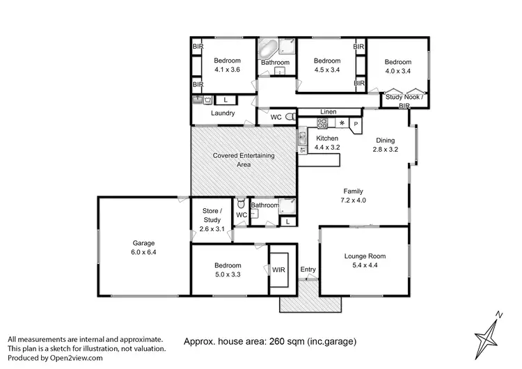Floorplan of Homely house listing, 15 Greenhill Drive, Kingston TAS 7050