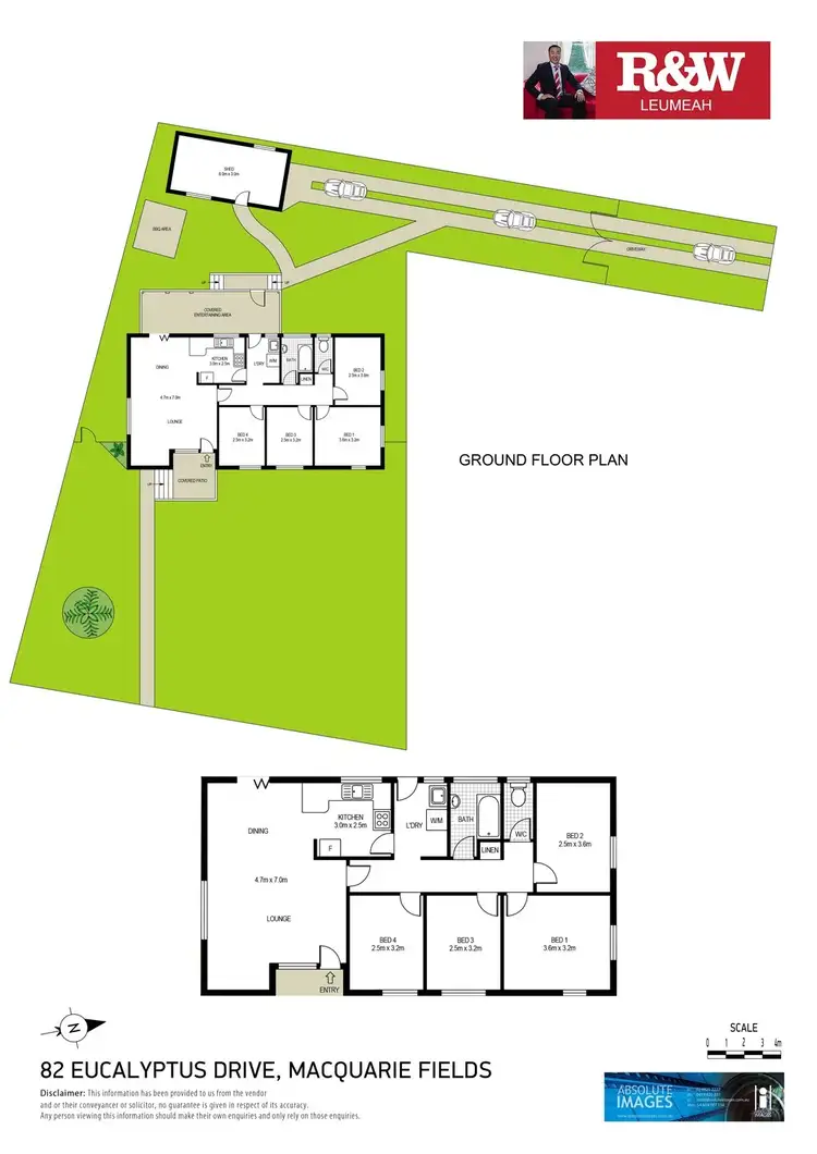 Floorplan of Homely house listing, 82 Eucalyptus Drive, Macquarie Fields NSW 2564