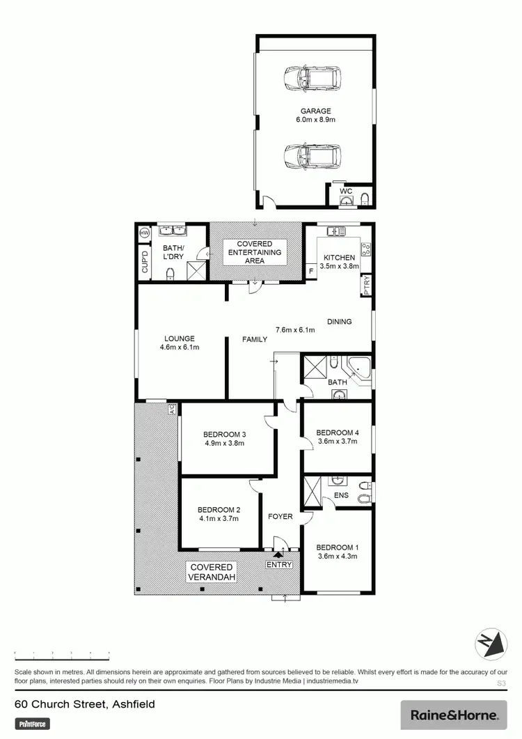 Floorplan of Homely house listing, 60 Church Street, Ashfield NSW 2131