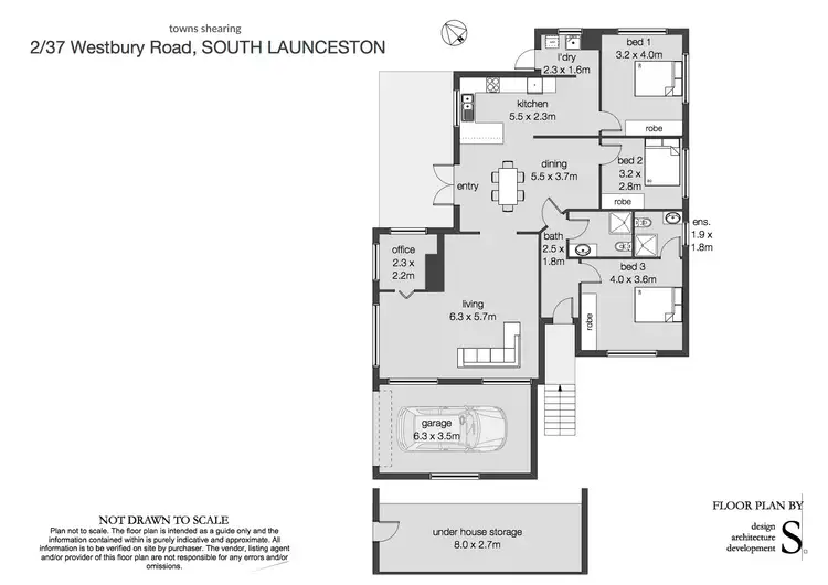 Floorplan of Homely house listing, 2/37 Westbury Road, South Launceston TAS 7249