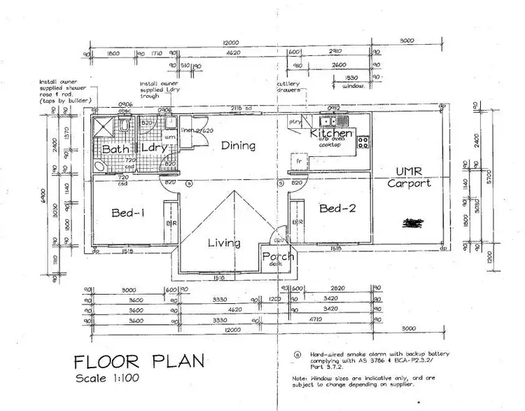 Floorplan of Homely house listing, 6 Third Avenue (Lot 114), Snowtown SA 5520