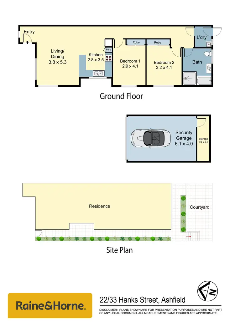 Floorplan of Homely house listing, 22/33-41 Hanks Street, Ashfield NSW 2131