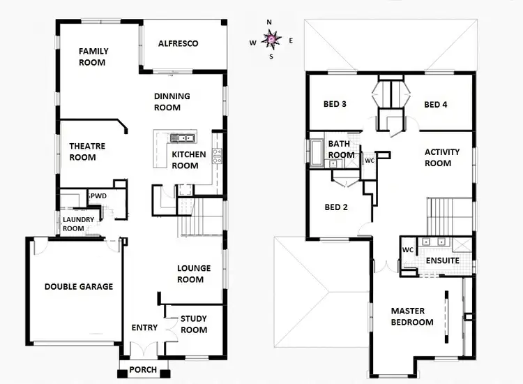Floorplan of Homely house listing, 3 Darlington St, Keysborough VIC 3173