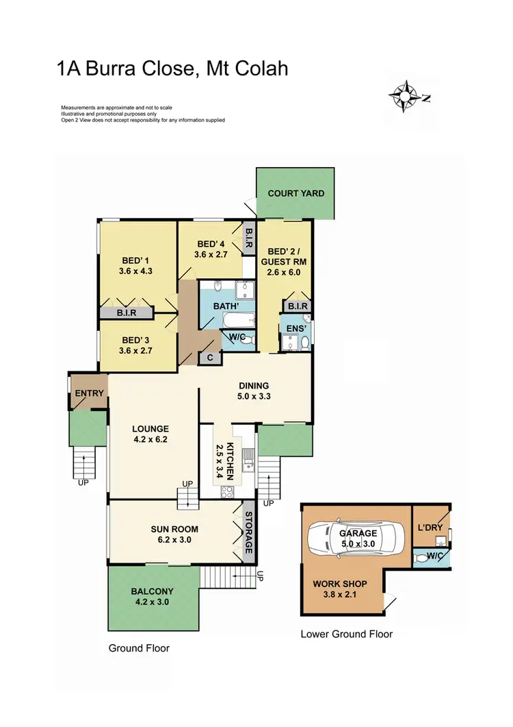 Floorplan of Homely house listing, 1a Burra Close, Mount Colah NSW 2079