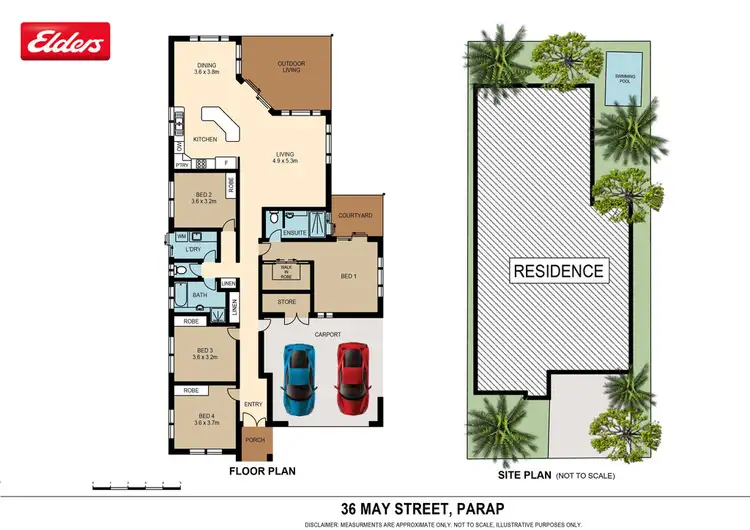 Floorplan of Homely house listing, 36 May Street, Parap NT 820