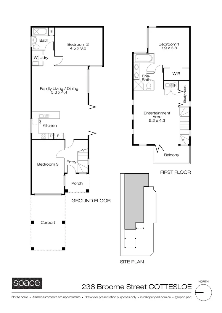 Floorplan of Homely house listing, 238 Broome Street, Cottesloe WA 6011