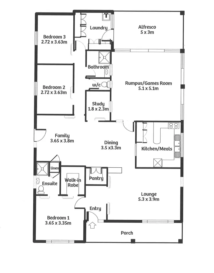 Floorplan of Homely house listing, 27 Verdun Road, Murray Bridge SA 5253