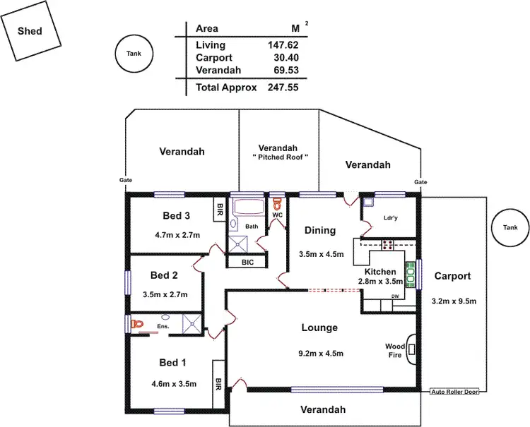 Floorplan of Homely house listing, 48 Cormorant Court, West Lakes Shore SA 5020