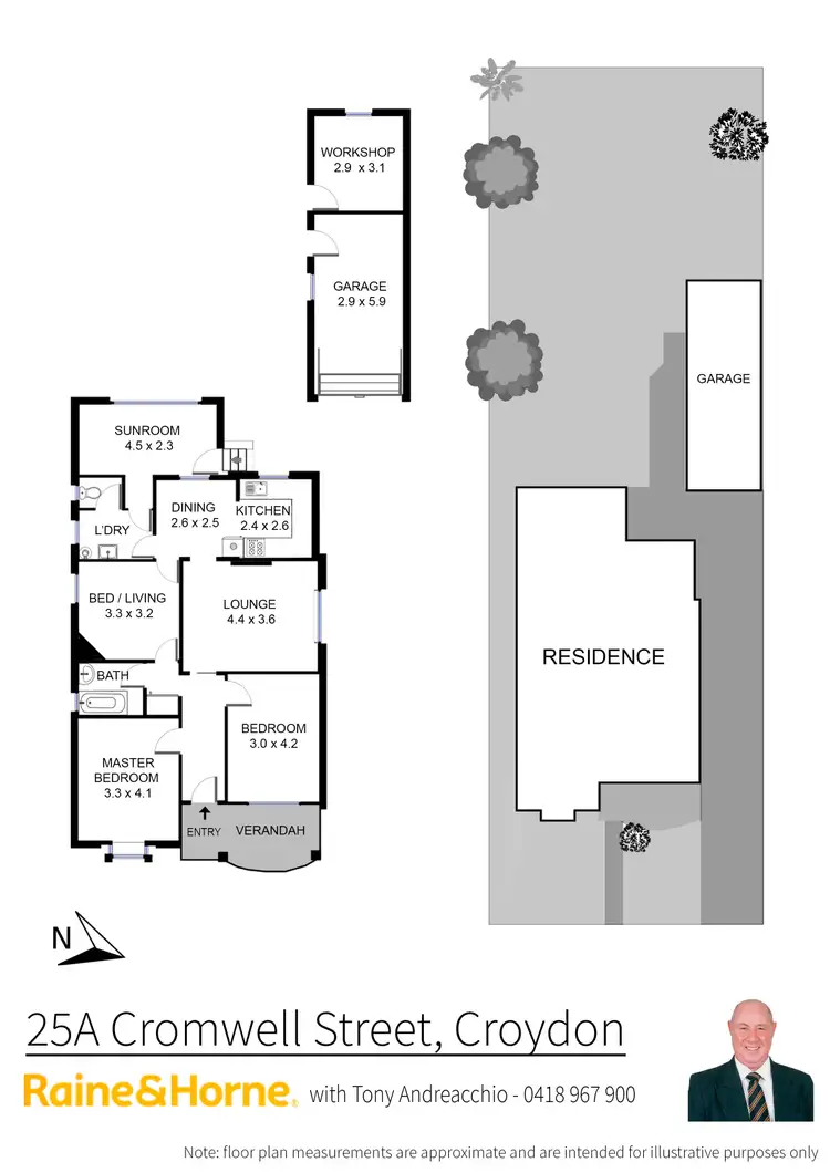 Floorplan of Homely house listing, 25a Cromwell Street, Croydon NSW 2132