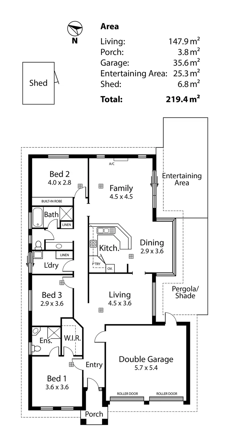 Floorplan of Homely house listing, 46 Murray Street, Strathalbyn SA 5255