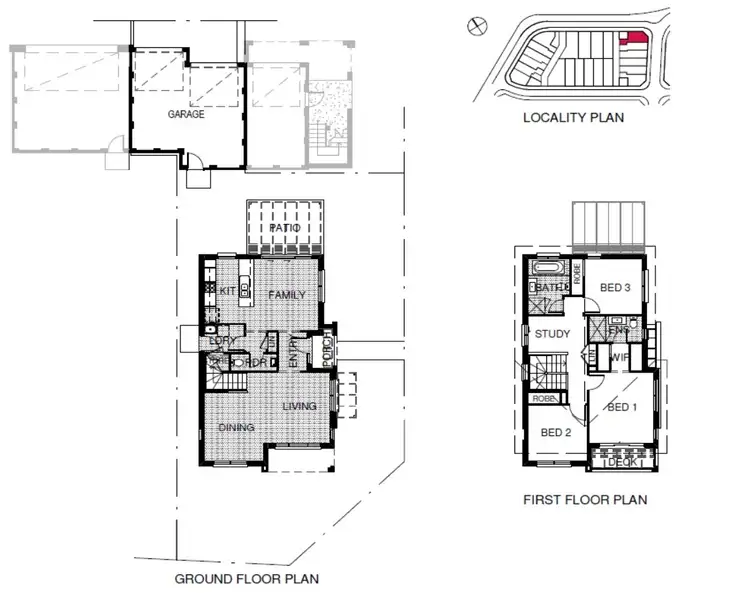Floorplan of Homely house listing, 61 Antrim Drive, Elizabeth Hills NSW 2171
