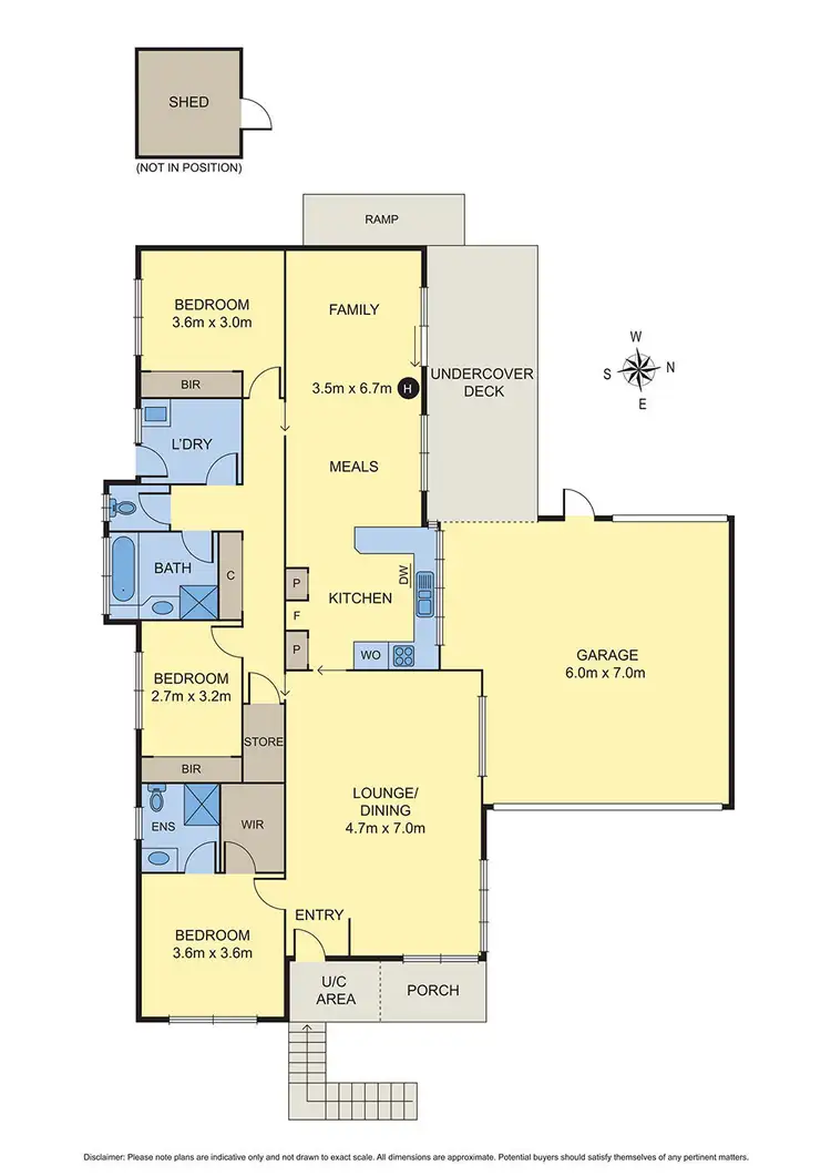 Floorplan of Homely house listing, 8 Cleve Court, Wallan VIC 3756