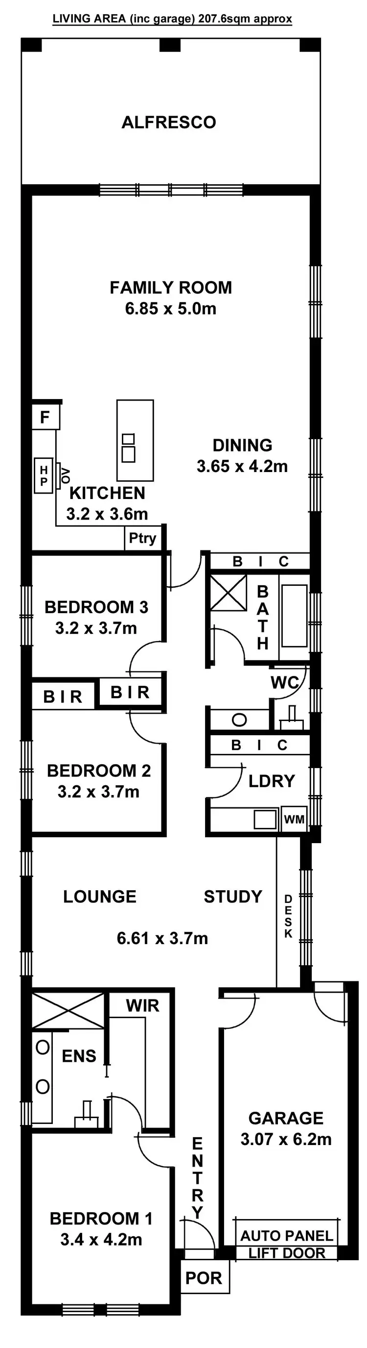 Floorplan of Homely house listing, 6 Foster Street, Allenby Gardens SA 5009