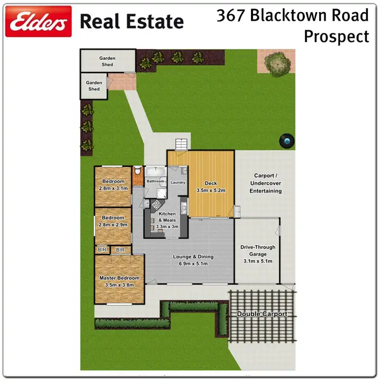 Floorplan of Homely house listing, 367 Blacktown Road, Prospect NSW 2148