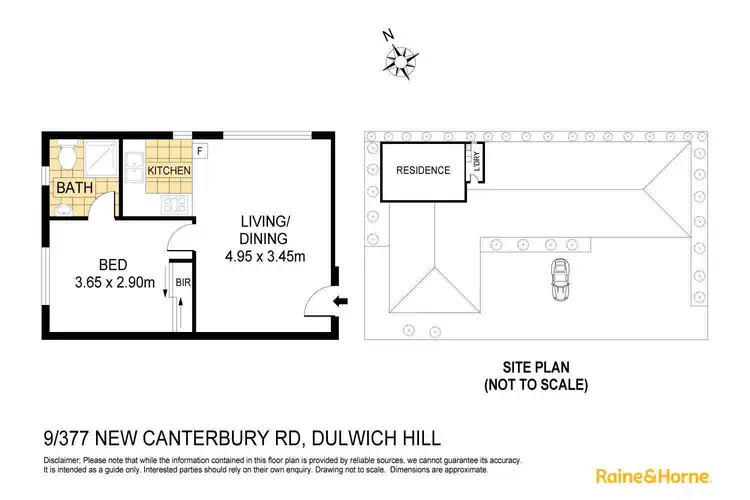Floorplan of Homely apartment listing, 9/377 New Canterbury Road, Dulwich Hill NSW 2203