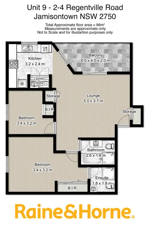 Floorplan of Homely apartment listing, 9/2-6 Regentville Road, Jamisontown NSW 2750