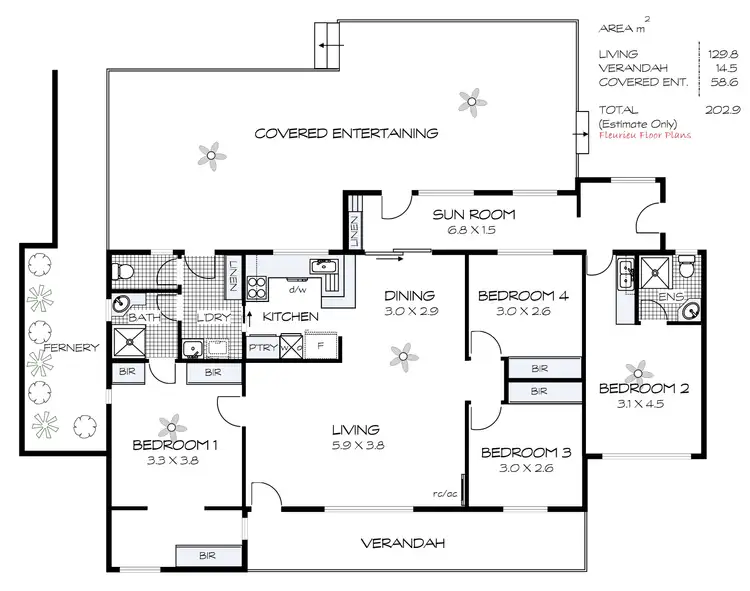 Floorplan of Homely house listing, 10 Philip Court, Goolwa North SA 5214