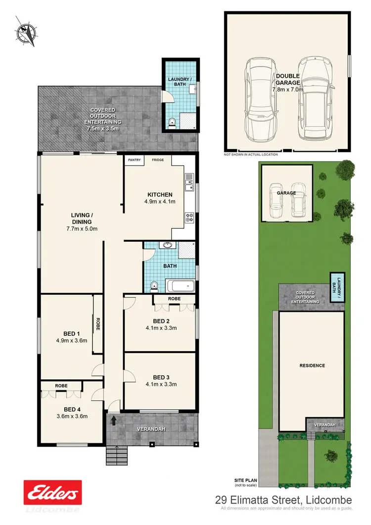 Floorplan of Homely house listing, 29 Elimatta Street, Lidcombe NSW 2141