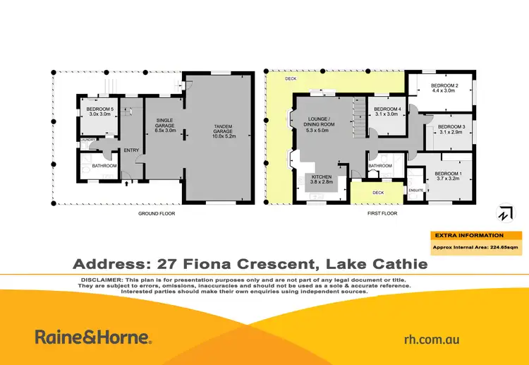 Floorplan of Homely house listing, 27 Fiona Crescent, Lake Cathie NSW 2445