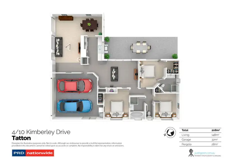 Floorplan of Homely unit listing, 4/10 Kimberley Drive, Tatton NSW 2650
