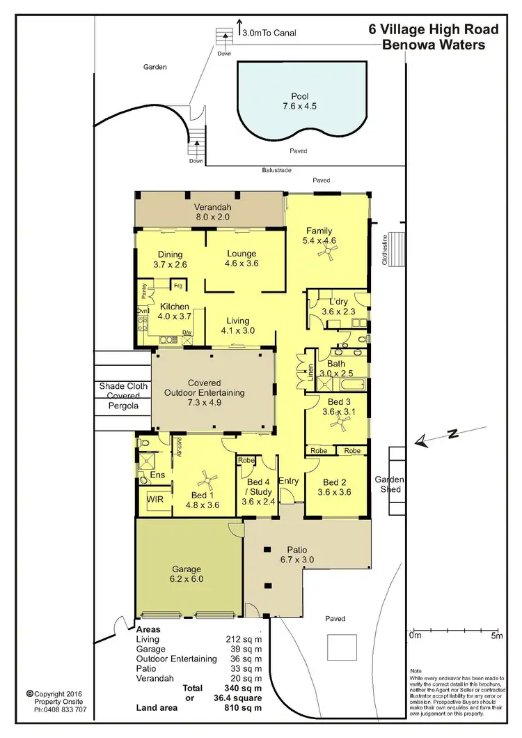 Floorplan of Homely house listing, 6 Village High Road, Benowa Waters QLD 4217