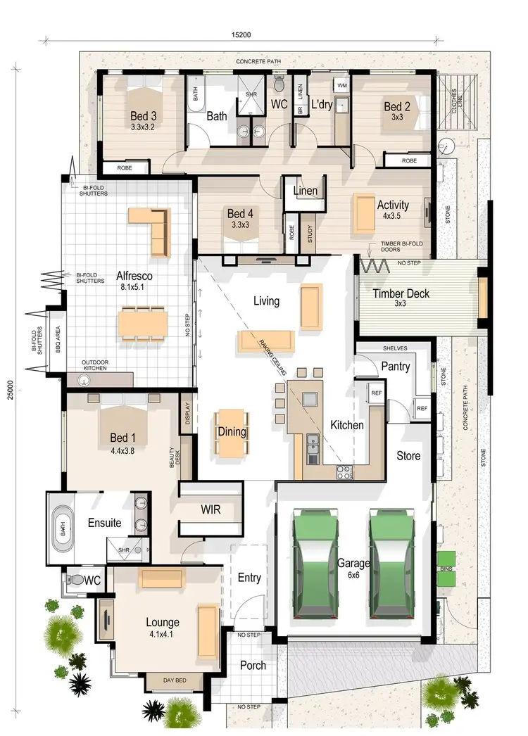 Floorplan of Homely house listing, 17 Chimene Lane, Burdell QLD 4818