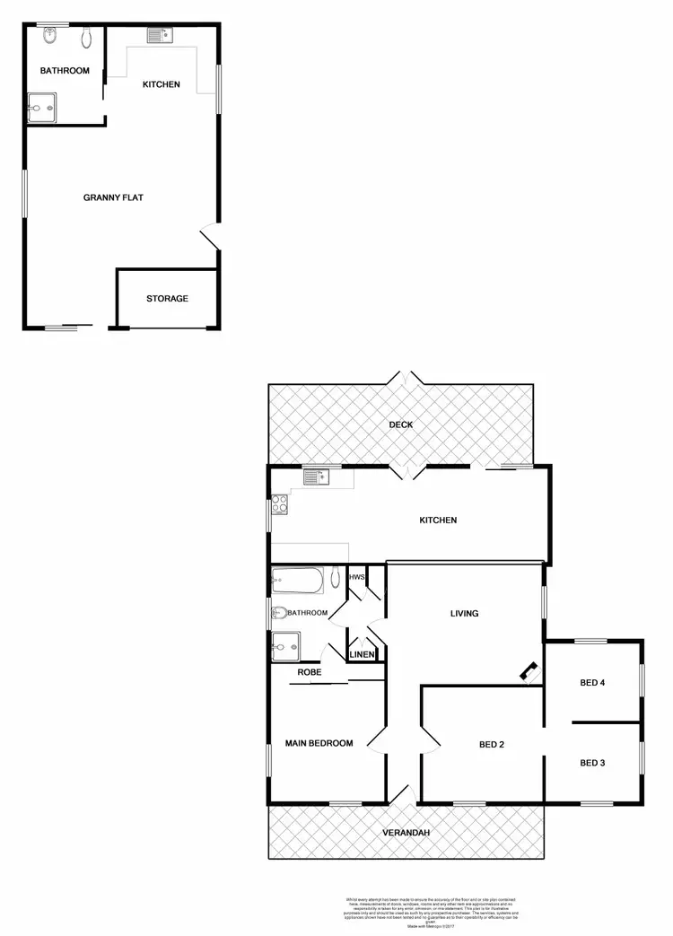 Floorplan of Homely house listing, 5 Stuart Street, Abernethy NSW 2325