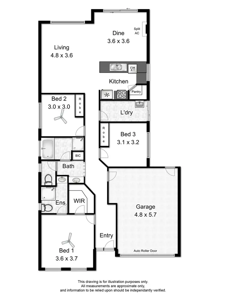 Floorplan of Homely house listing, 32A Minorca Crescent, Hackham West SA 5163