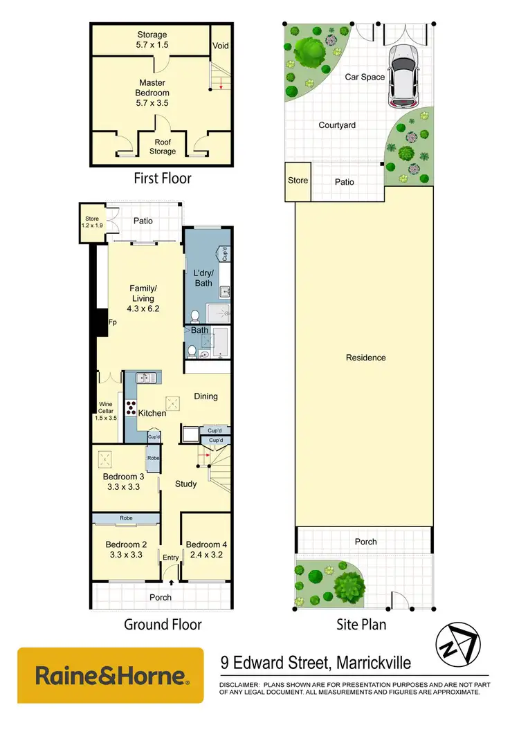 Floorplan of Homely house listing, 9 Edward Street, Marrickville NSW 2204