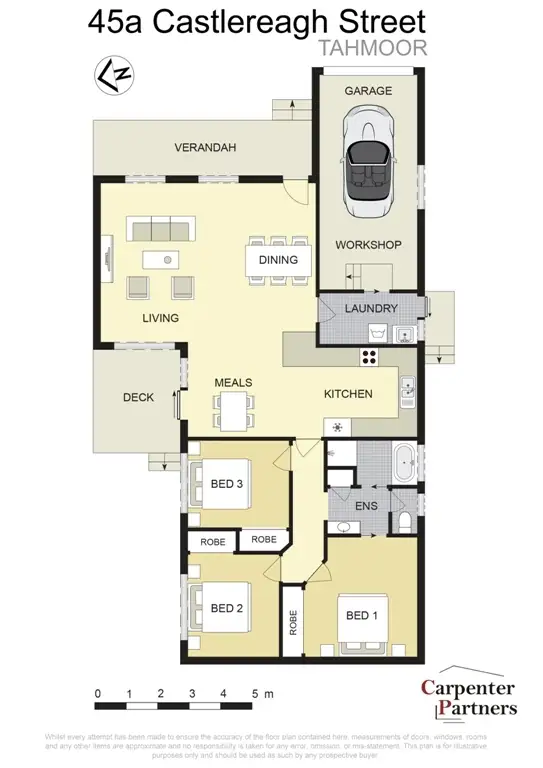 Floorplan of Homely house listing, 45A Castlereagh Street, Tahmoor NSW 2573