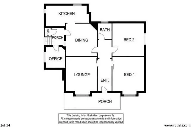 Floorplan of Homely house listing, 5 Chute Street, Mount Gambier SA 5290