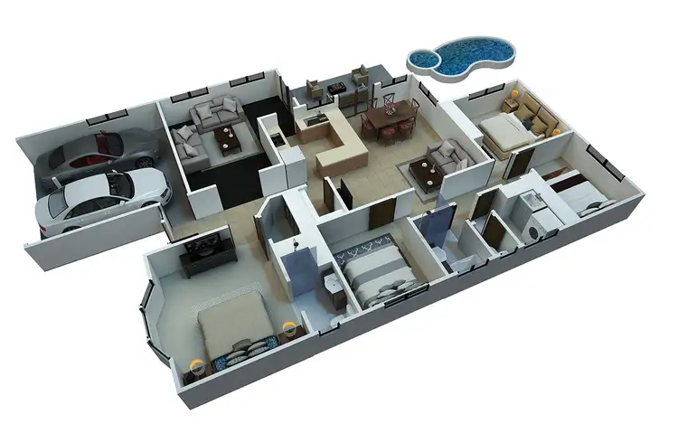 Floorplan of Homely house listing, 41 Denison Street, Meadowbrook QLD 4131