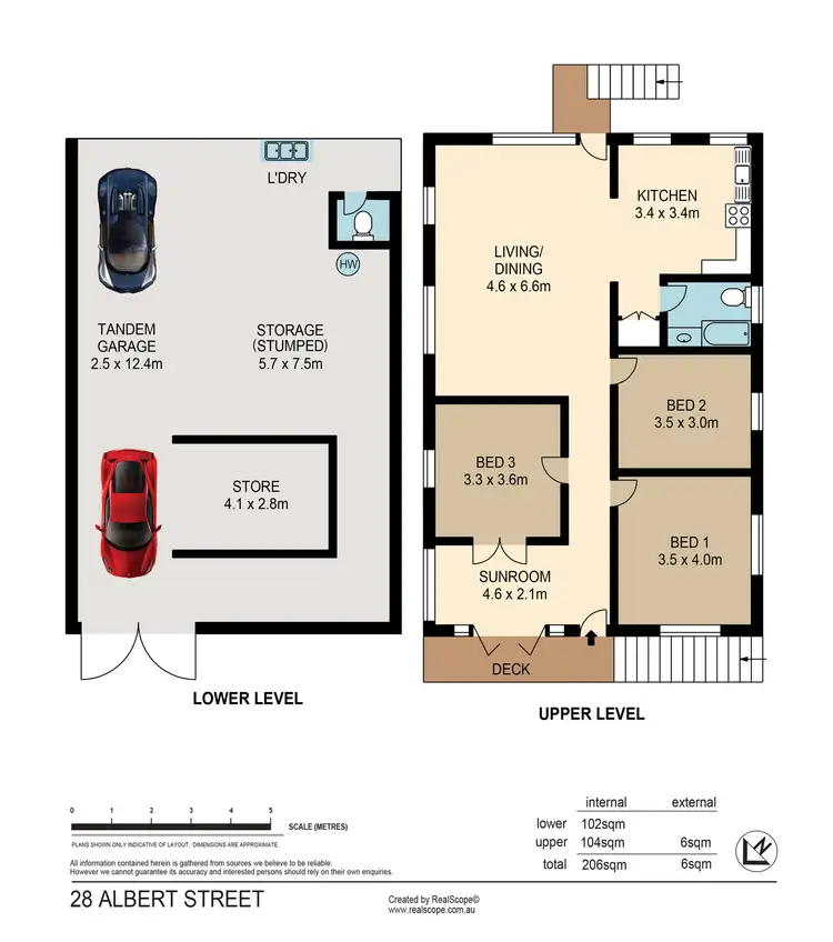 Floorplan of Homely house listing, 28 Albert Street, Woolloongabba QLD 4102