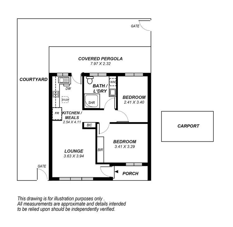 Floorplan of Homely unit listing, 5/9 Dudley Avenue, Daw Park SA 5041