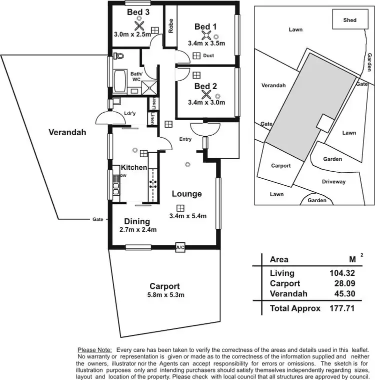 Floorplan of Homely house listing, 75 Ladywood Road, Modbury North SA 5092