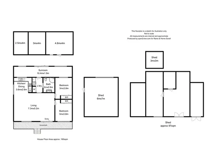 Floorplan of Homely house listing, 13 Dransfield Road, Copping TAS 7174